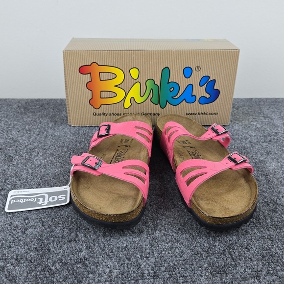 Birkenstock Shoes - Birki's Moorea Soft Pink Sandals Womens 9.5 40 Birkenstock NIB